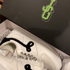 GF-01 By John Geiger 'White Pebbled Leather'